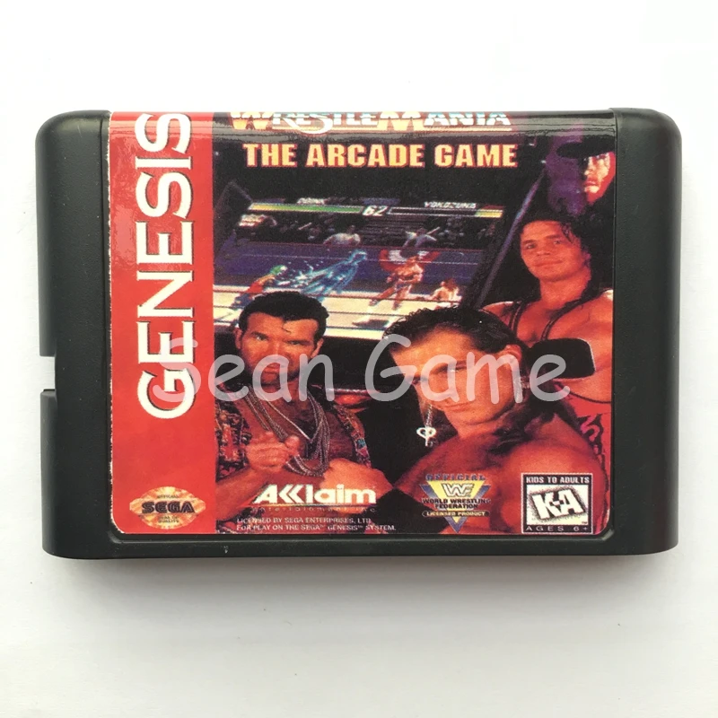 16 бит sega MD игра Приключения Бэтмена и Робина/зомби за оазисом для sega Megadrive Genesis видеоигровая консоль картридж - Цвет: The Arcade game