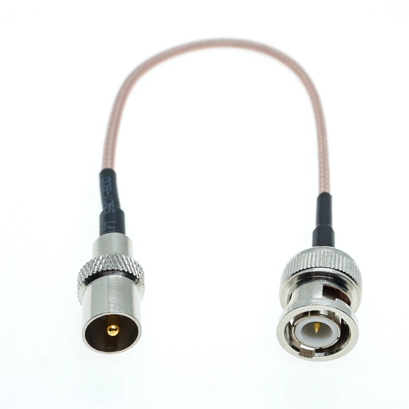 

RG316 BNC MALE to IEC DVB TV Pal Male Coaxial RF Cable Jumper