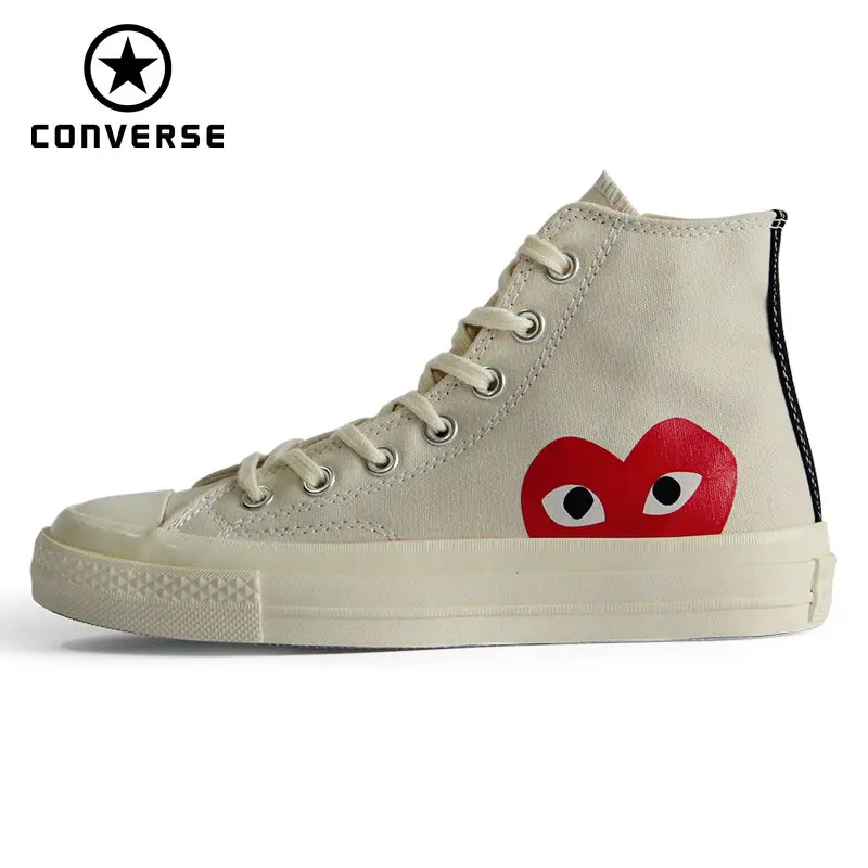 

Converse Chuck 70 all star Play CDG Canvas Jointly Big With Eyes love style 1970s men and women's unisex Skateboarding Shoes c0