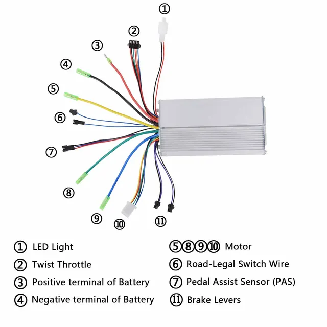 Voilamart Ebike Controller Electric For 