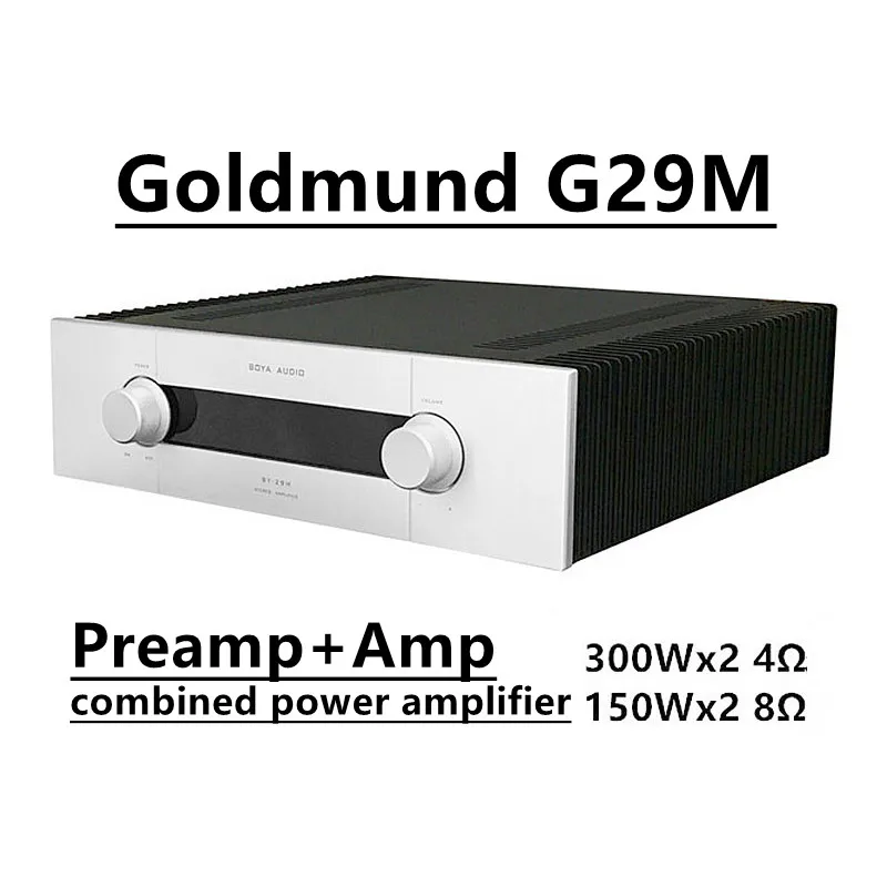 Preamp+amp Goldmund G29m Post Amplifier With Vacuum Tube Preamplifier 2