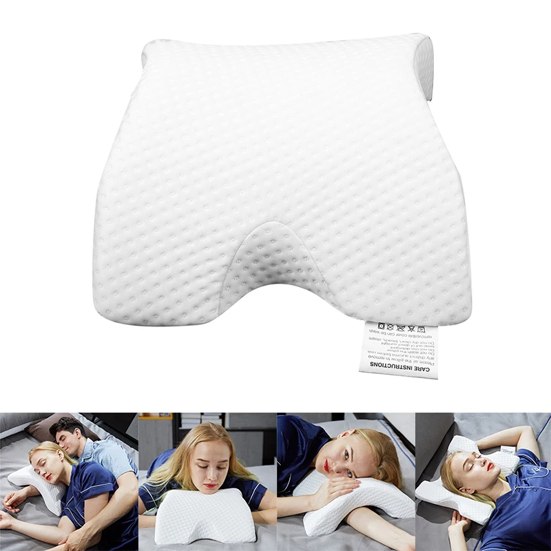 

Memory Foam Bedding Pillow Neck Protection Slow Rebound Multifunction Memory anti-pressure Hand Pillow Health Neck Couple Pillow