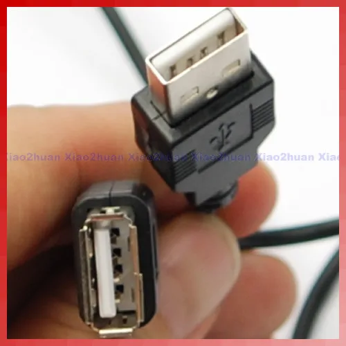 1 шт. USB 2,0 Мужской к женскому Удлинительный кабель Шнур F3MA