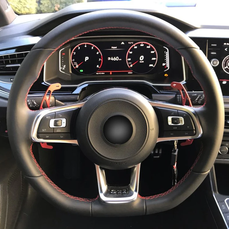 Для VW GOLF GTI R GTD GTE MK7 7 POLO Scirocco 2014 2019 металлическое Автомобильное рулевое колесо