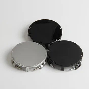 

20pcs Silver Black Wheel Center Hub Caps Cover Silver Black 75mm for CLK GLS B C Class W202 W210 W220