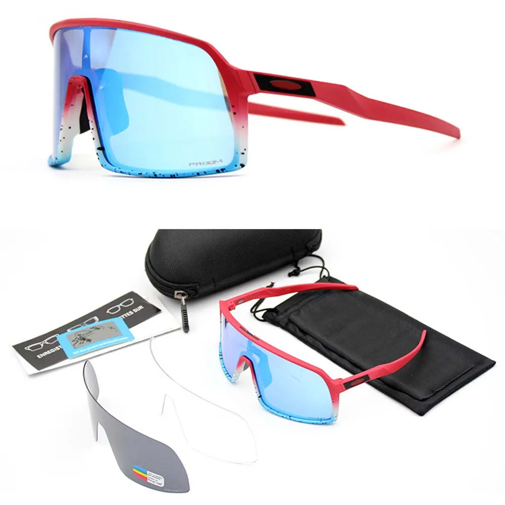 Polarized Cycling Glasses Sutro UV400 Bicycle Sunglasses Men Women Sport Mountain Bike Glasses 3 Lens Cycling Accessories BC0063 (1)