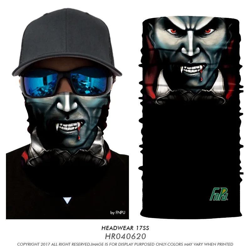 3D бесшовная бандана Marvel баффы для шеи Мотоцикл Велоспорт Хэллоуин маска для лица Мстители 4 УФ повязка на голову походный шарф лицевой щит - Цвет: HR040620