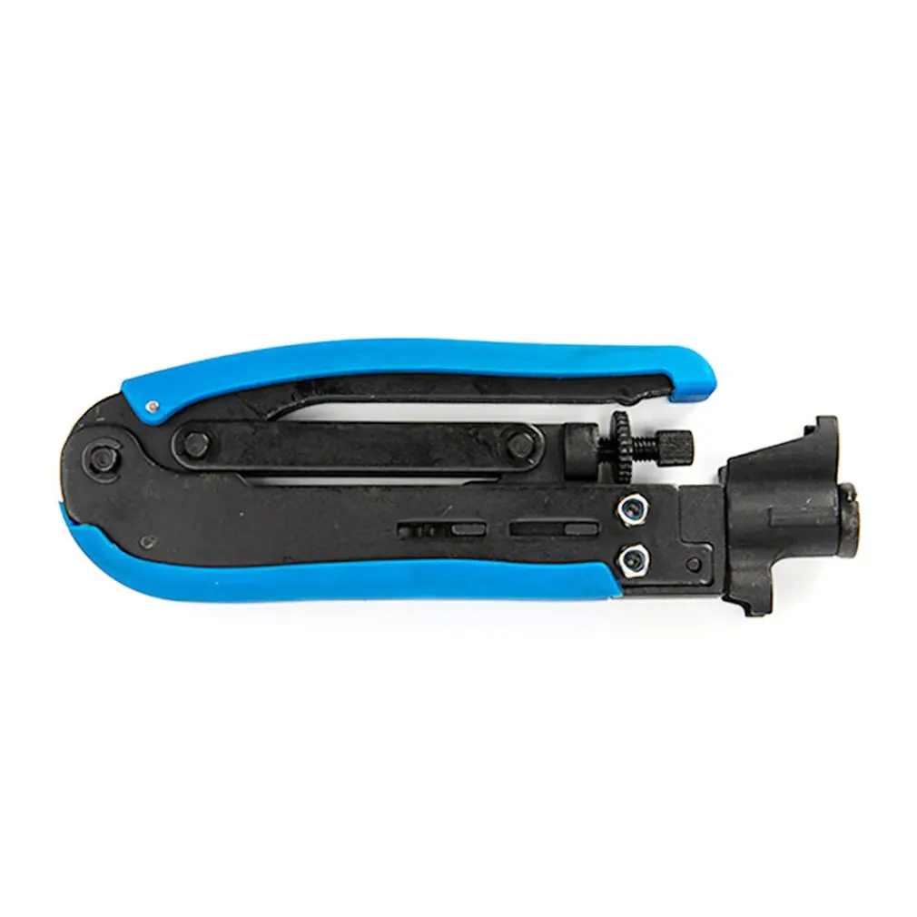 Coaxial Cable Crimper Compression Tool Wire Crimper Plier Crimping Tool For RG59 RG6 RG11 Cable F Coaxial Connectors Cable