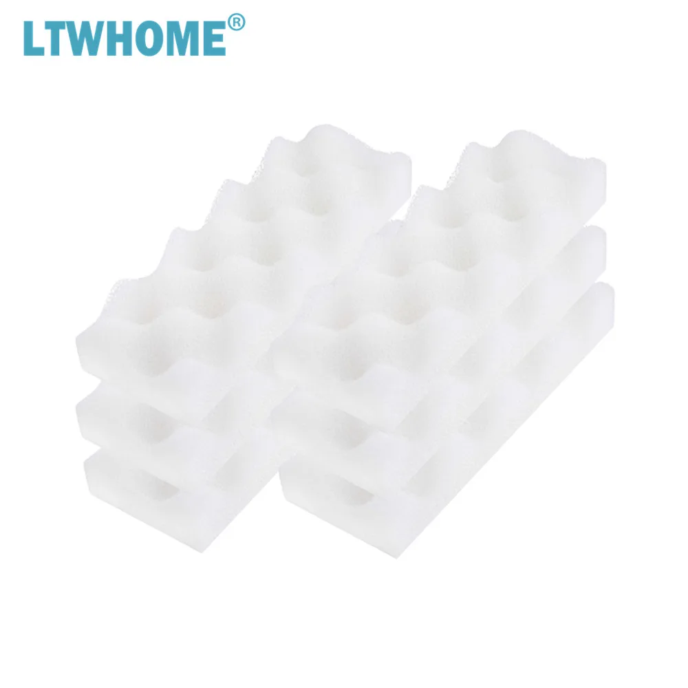 LTWHOME биопоролоновые фильтры подходят для Fluval Bio-Foam Max 07 канистровый фильтр 206 / 207 &amp