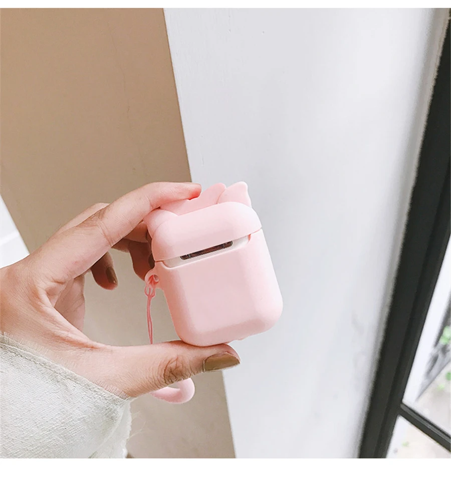 Для AirPods чехол Boba Milk tea беспроводной чехол для наушников для Airpods 2 Защитная крышка Милая бутылка для напитков с кольцом на палец