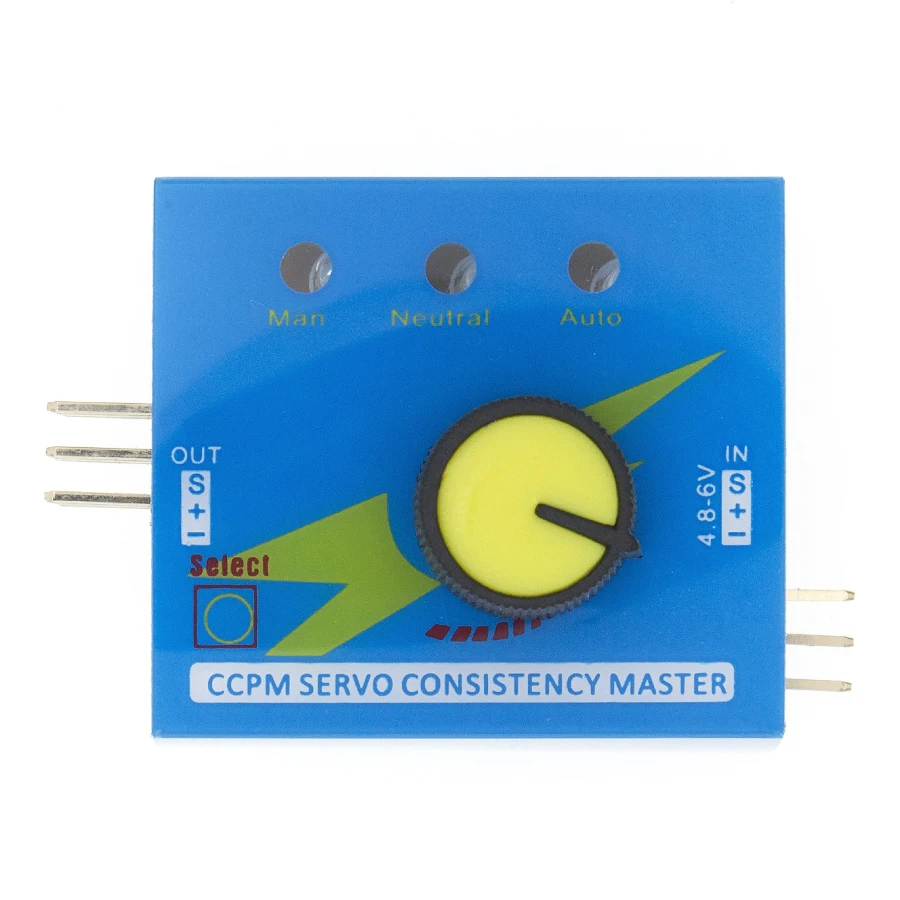 Мульти тестер сервоприводов 3CH ECS консистенция скорость контроллер мощность каналы CCPM метр