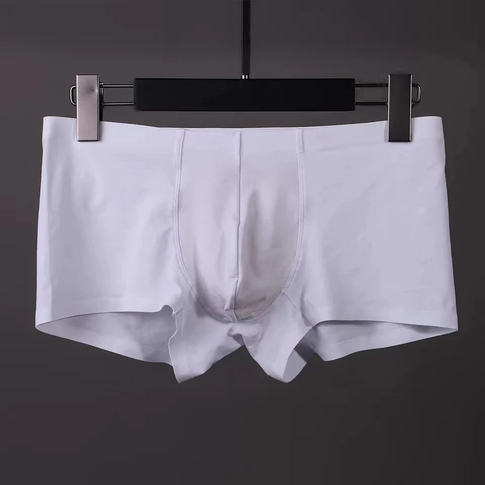 Calzoncillos bóxer de Modal ropa interior sin costuras de Color sólido, nalgas tiro bajo, exótica, extraña, gran oferta, 3 uds.|Calzoncillos| - AliExpress