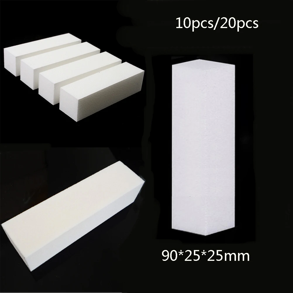 

10 шт., шлифовальные губки для ногтей