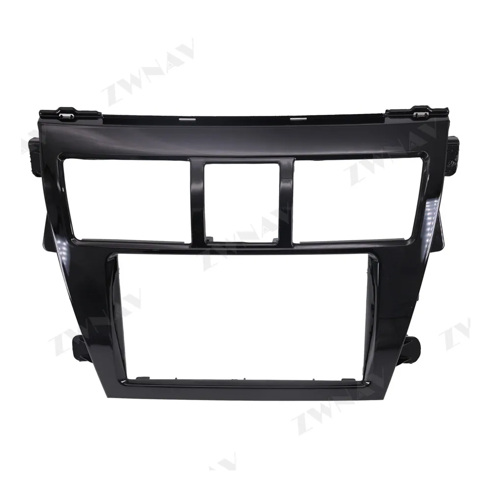 Радио Facia для TOYOTA Vios/Belta/Yaris Sedan 2DIN кронштейн dvd-плеер фасции стерео радио установка тире