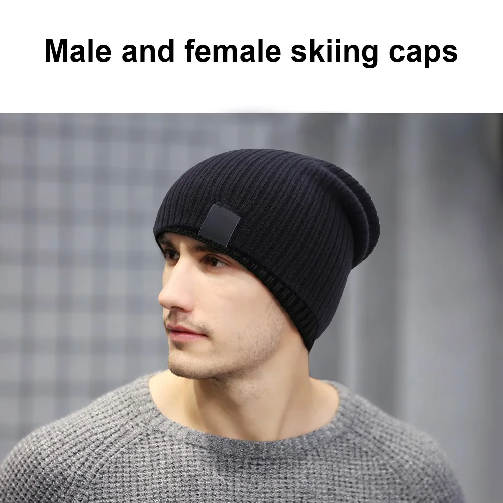 Men Women Winter Beanies Cap Outdoor 
