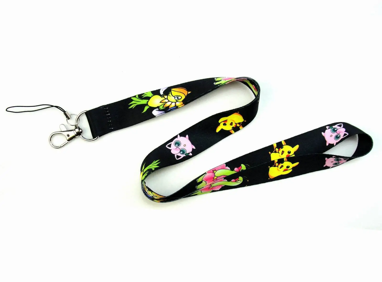 Poke Pocket Monster Lanyard косплей мультфильм милый шейный ремень для удостоверения личности Держатели значков унисекс аксессуары - Цвет: 4