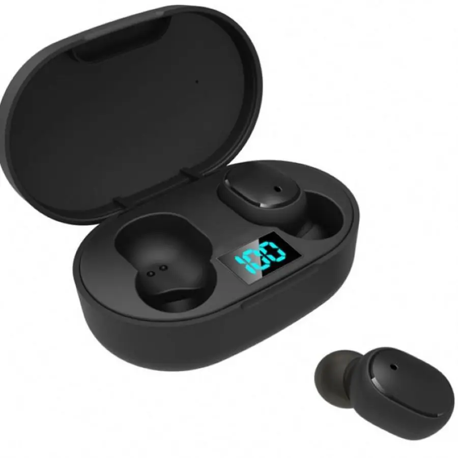 New E6s Smart Digital Display Bluetooth Headset Wireless Mini HIFI Stereo in-Ear Waterproof Sports Earphone | Электроника