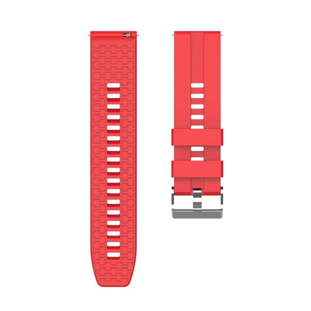 Replaceable Watchbands for HUAWEI WATCH GT 2 46mm/GT Active 46mm/HONOR Magic Silicone Strap Band GT2 Official style Bracelet
