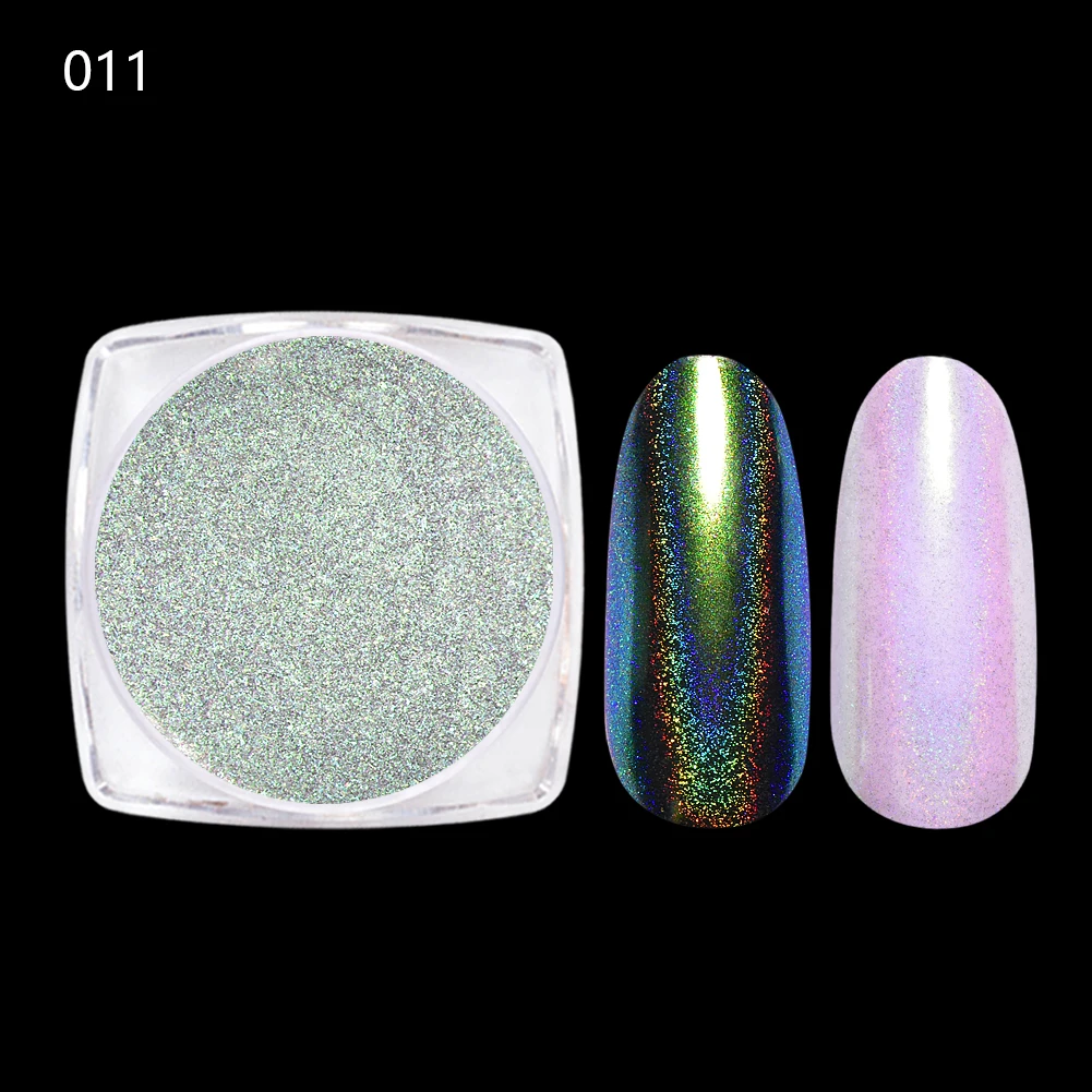 11A BEAUTYBIGBANG 0,2 г хамелеон ногтей мерцающий Русалка жемчуг набор глитеров Для Ногтей Сияющий лазерный корпус мерцающая пудра - Цвет: 11A