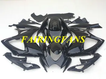 

Injection Mold Fairing body kit for GSXR600 750 K6 06 07 GSXR 600 GSXR750 2006 2007 Gloss black Fairings bodywork+gifts SC40