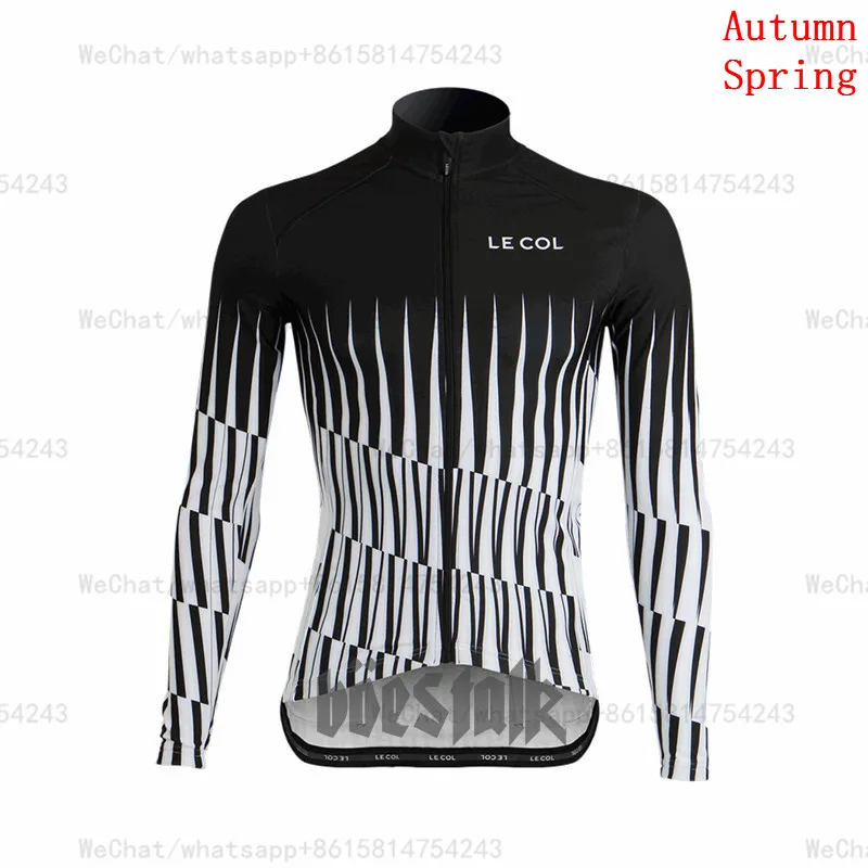 autumn jacket Le col велосипедная одежда для мужчин wiggins осень с длинным рукавом велосипедный теплый велосипед bh гоночный на заказ спортивный велосипед Майо ciclismo - Цвет: autumn jacket