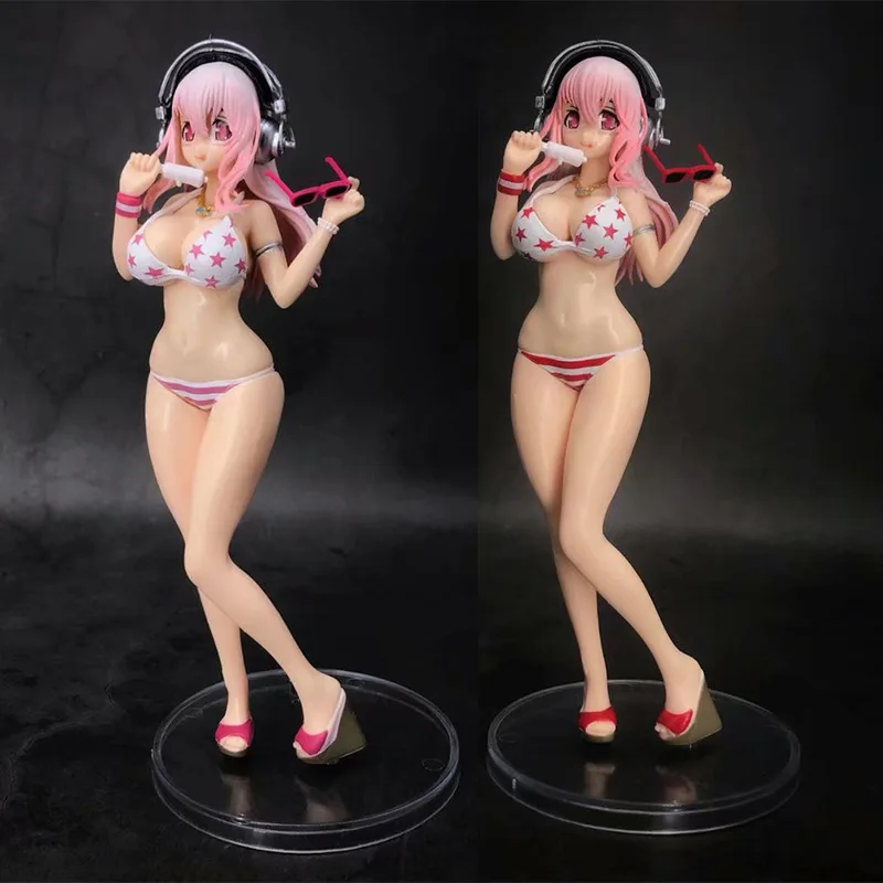 

Anime supersonico Super Sony Sub- 2-Color Ice Cream Swimwear Water Prize Figure Boxed Garage Kit