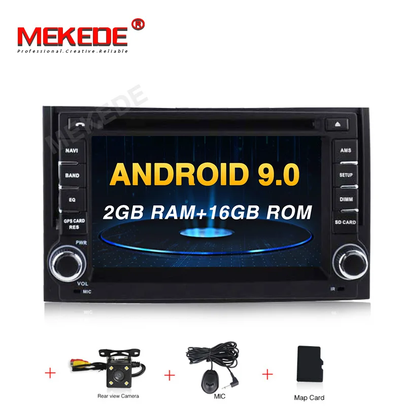 MEKEDE 8core 4G ram 64G rom HD экран автомобиля радио Android9.0 для hyundai H1 grand starex 2007- GPS стерео радио - Цвет: 16G  DVD camera