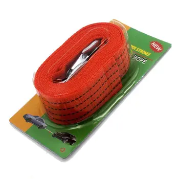 

4M 3 Ton Car Tow Rope Tow Cable Car Towing Cable Snatch Strap Pull Rope Heavy Duty Road Truck Pulling Rope