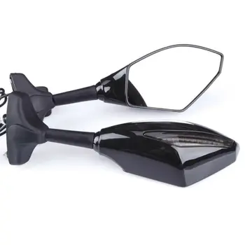 

Parts Turn Signals Lights Motorcycle Rearview Side Mirrors Racing style