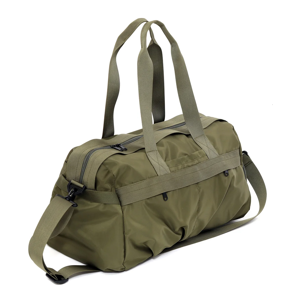 Верхняя нейлоновая дорожная сумка для переноски багажа, сумки через плечо, мужские сумки для путешествий, женская сумка для путешествий, большая сумка на выходные, сумка на ночь, Новинка - Цвет: Green