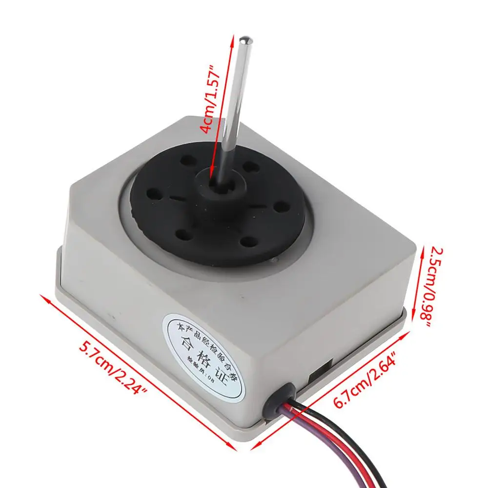 DC12V 4W 1450r/min KBL-48ZWT05-1204 мотор вентилятора холодильника для TCL Homa