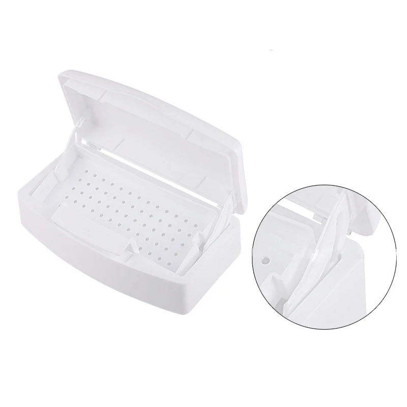 Billige Professionelle Sterilisieren Tablett Sterilisator Für Nail art Desinfektion Box Für Stahl Metall Nipper Pinzette Ausrüstung Reiniger Werkzeuge