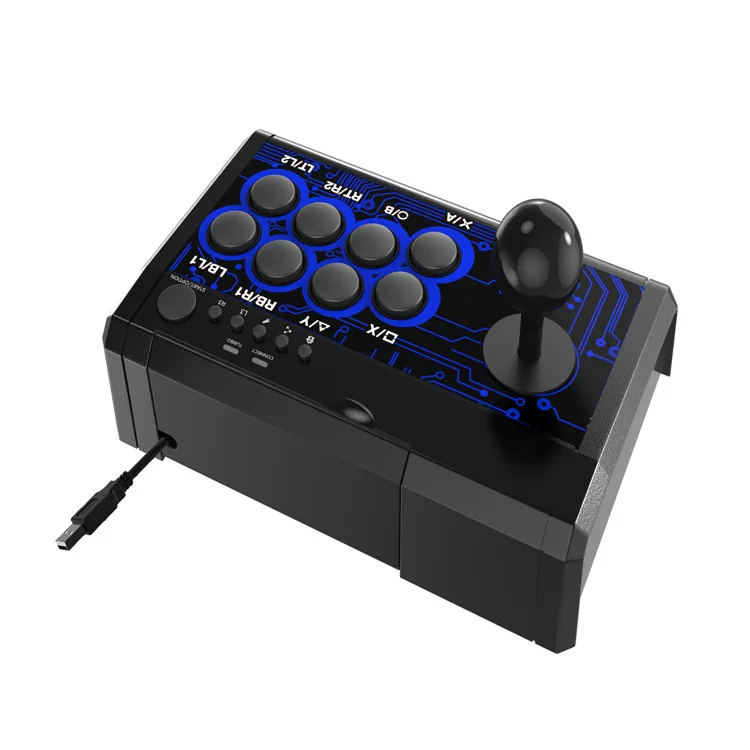 7 IN 1 Arcade Fight Stick USB Gaming Controller Joystick For PS4/ SWITCH / P3/PC/Android Phone/Android Tablet/XBoxOne(S)/360