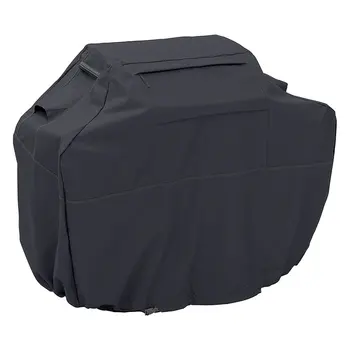 

210DPU Polyester barbecue cover BBQ Cover outdoor grill cover Lower swing retracting rope waterproof and dustproof cover