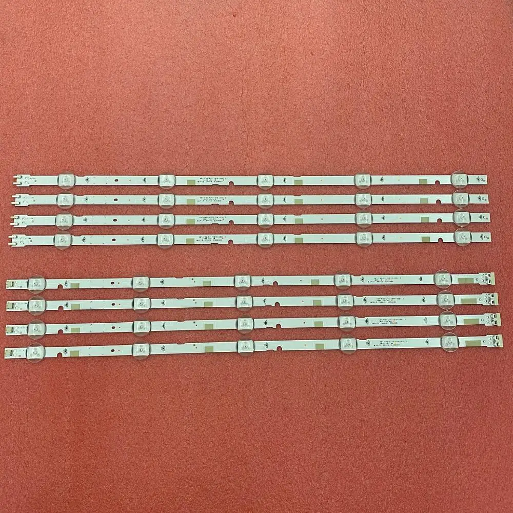 Новые 8 шт. светодиодный подсветка полосы для UN49j5200 UN49J5290 UN49J5290AG HG49NJ477 UN50J5200 49 FHD-R