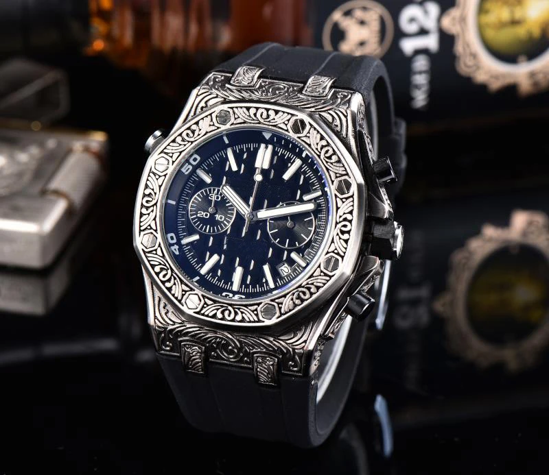 

Quality guaranteed automatic men's watch 2019 men brand watch rubber strap man wristwatch military watch Water proof men's watch