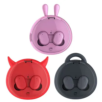 

Wireless Bluetooth 5.0 Earphone I10Light Enough And Small Binaural Wireless Headset In-Ear Earbuds Sports Mini Cartoon Earphone