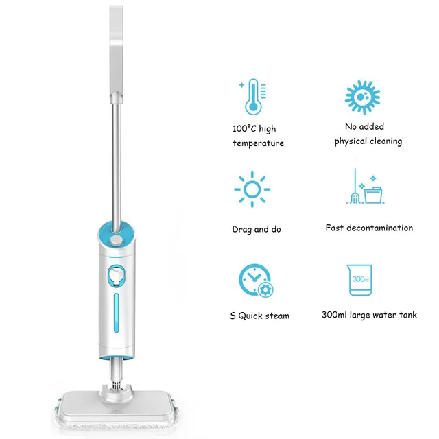 Steam Mopping Electric Handheld Steam Cleaner For Floor Cleaning