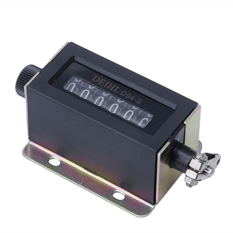 Прямая поставка 0-999999 6 цифр D94-S сбрасываемый механический потянув счетчик