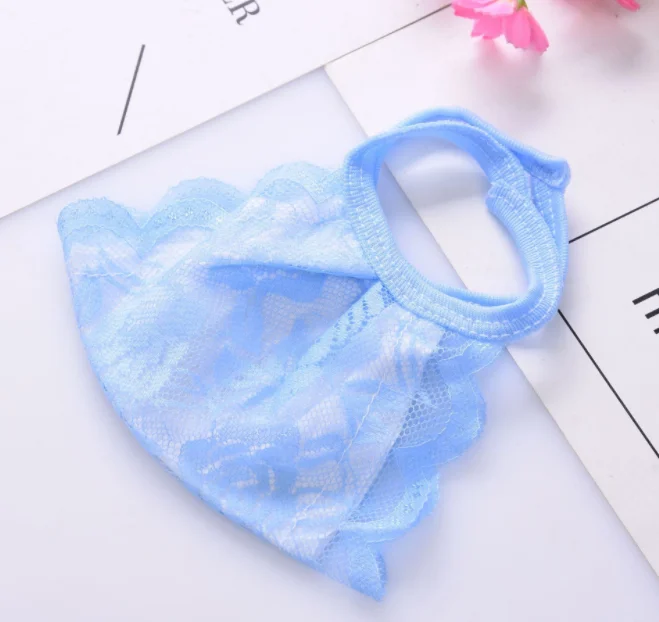 New Women's Thin Sunscreen Vintage Cotton Lace Masks Lady's Mouth-Muffle Respirator Cycling Anti-Dust Fashion