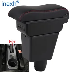 Para renault logan 2 braço para renault sandero 2 caixa de apoio braço do carro interior peças acessórios caixa armazenamento superfície curva