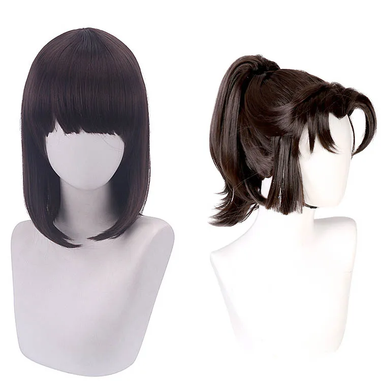 

Anime The Final Season Anime Attack on Titan Eren Jaeger Cosplay Wig Brown Heat Resistant Hair Wigs ( 2 Types )