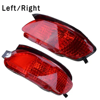 

DC12V Rear Bumper Lights Replacement Plastic Red 1 Pair Halogen Useful