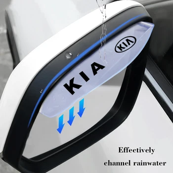 

1 Pair Car Rain Brow For KIA K5 K2 K3 K7 Rio 4 3 2 OPTIMA KX1 KX3 KX5 CERATO Sorento Sportage XCeed Seltos