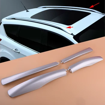 

1 Set Roof Rack Rail End Cover Shell Cap Protector Fit For Ford Escape Kuga MK3 2013-2017