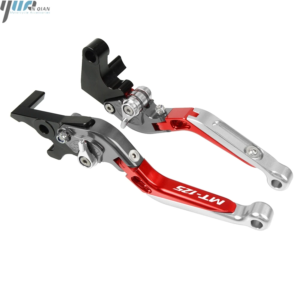 For Yamaha MT125 MT 125 MT-125 Adjustable Racing Motorcycle Brake Clutch Levers Motorcycle Accessories