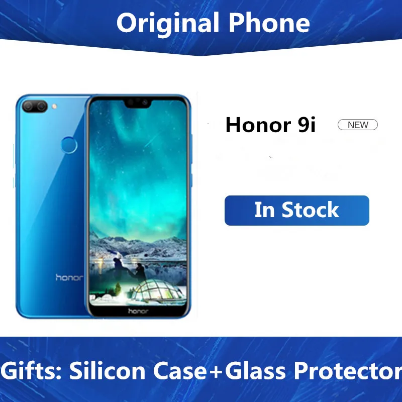 Сотовый телефон honor 9i с глобальной прошивкой экран 5 84 дюйма на базе Android 8 0