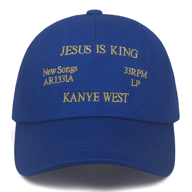 Новинка Kanye West Jesus Is King альбом бейсболки шляпа c вышивкой, для отца унисекс женские и мужские шляпы Последний альбом Snapback шляпы