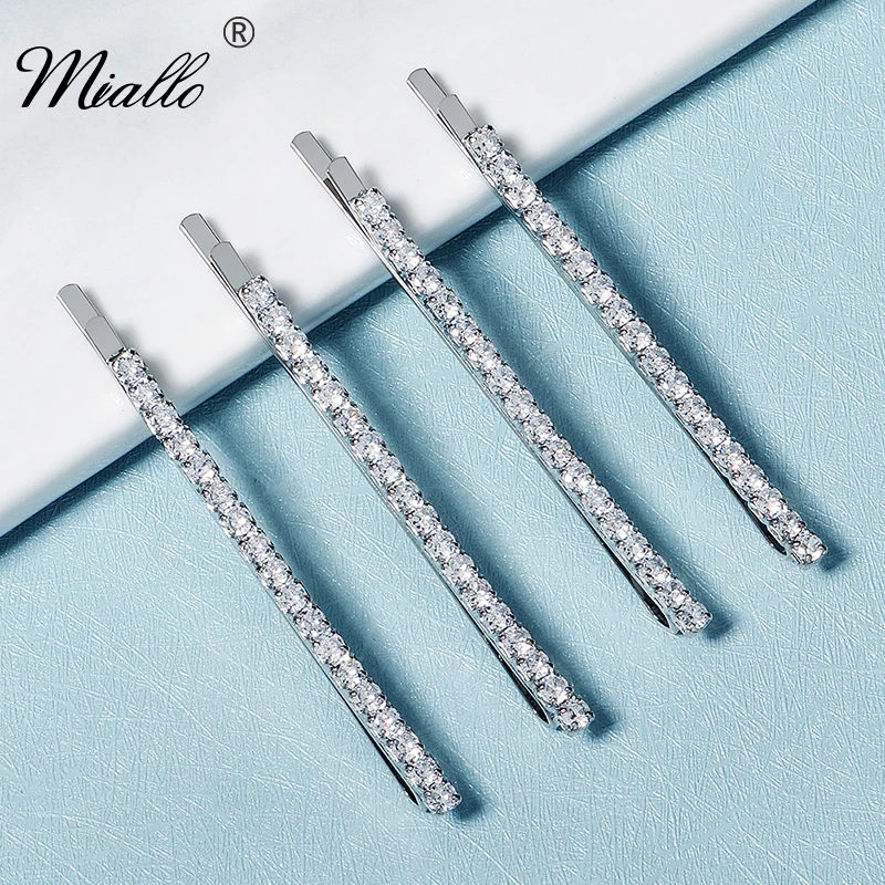 Rhinestone Hair Clips Women Girls Hair Accessories Jewelry Hairpin Headwear