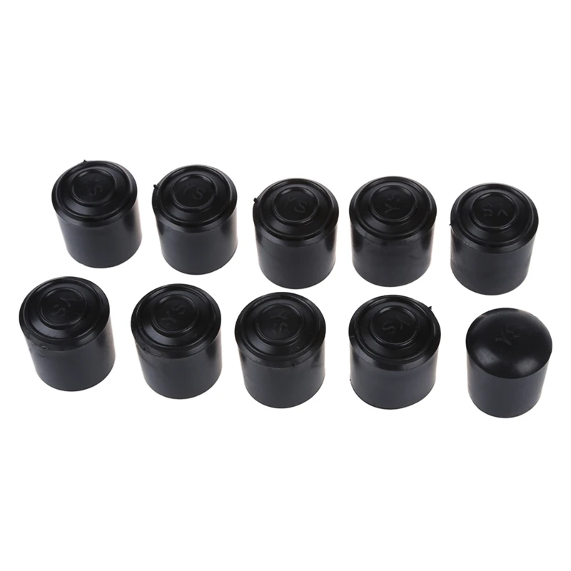 

New-Table Chair 7/8" Dia Foot Leg Covers Floor Protectors 10 Pcs